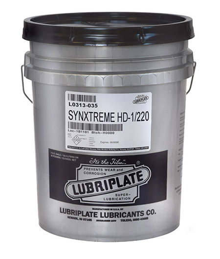 LUBRIPLATE SYNXTREME HD1/220 SYNTHETIC CALCIUM SULFONATE GREASE L0313-035 (35 Lb Pail)